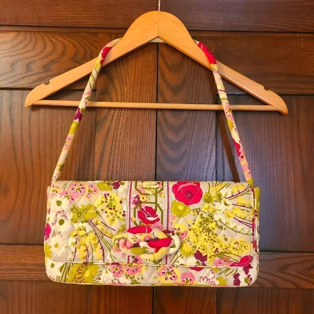 Vera Bradley Knot Just a Clutch Purse in Made Me Blush